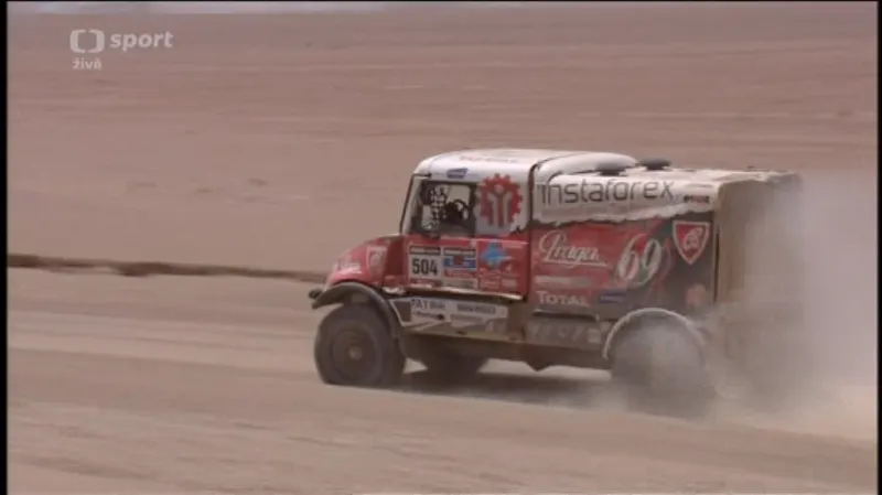 Sestřih 12. etapy Rallye Dakar