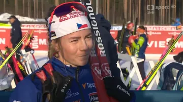 Ohlasy českých biatlonistek po štafetě v Kontiolahti