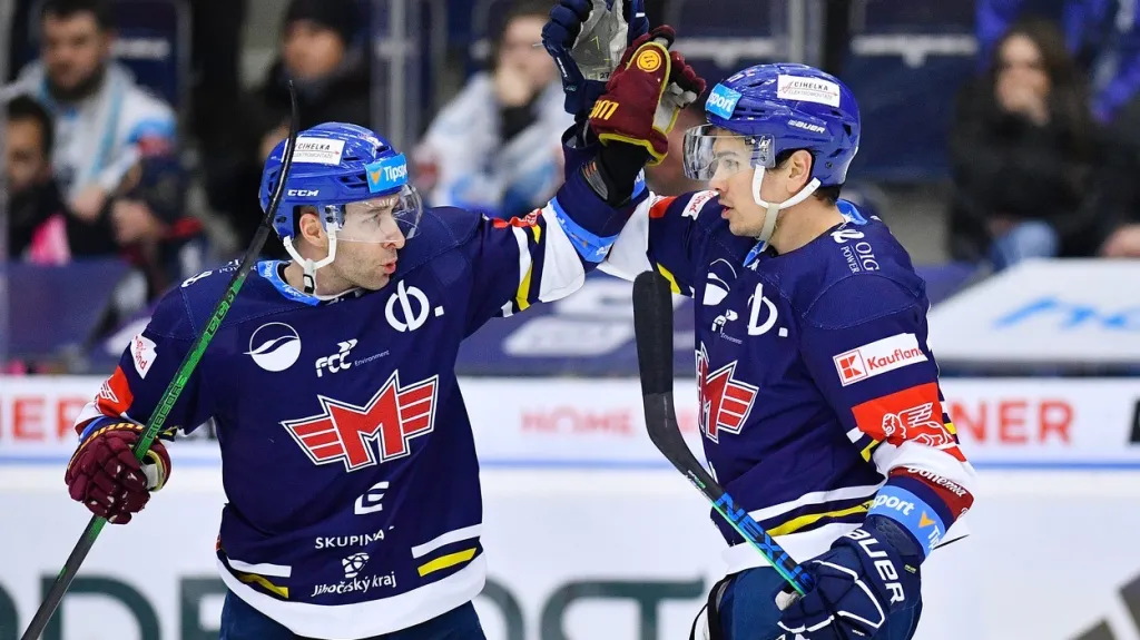 Radost hokejistů Českých Budějovic