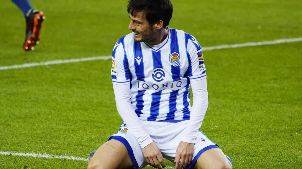 David Silva ze San Sebastianu