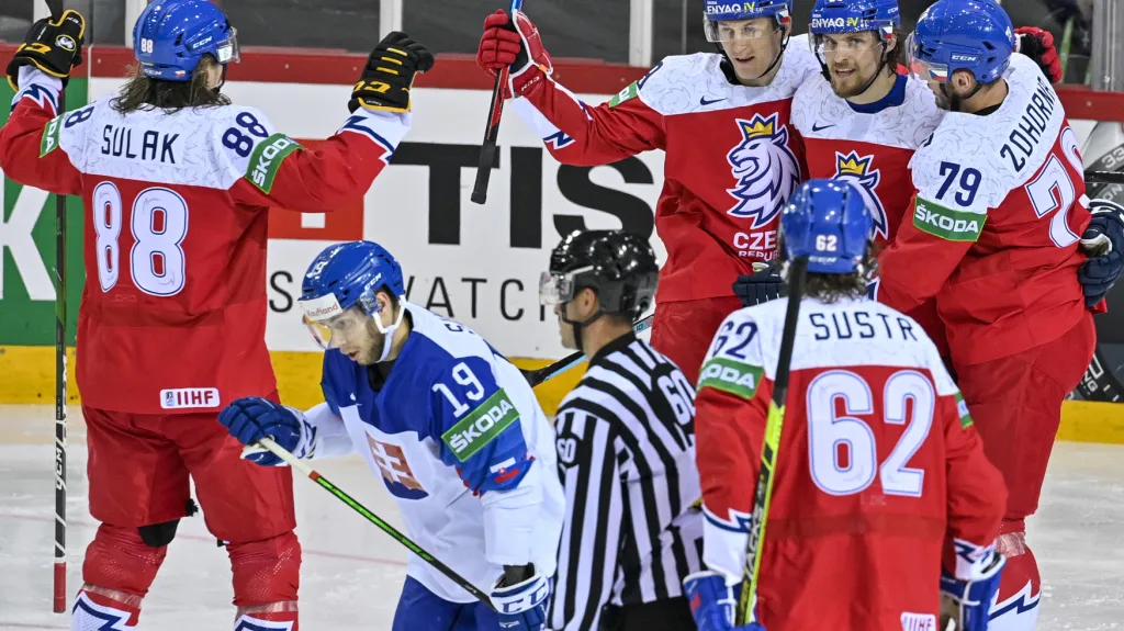 Česká radost v utkání se Slovenskem