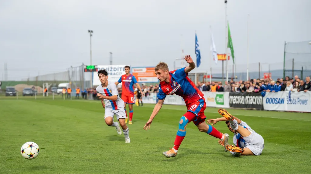 Utkání Plzeň - Barcelona v Youth League
