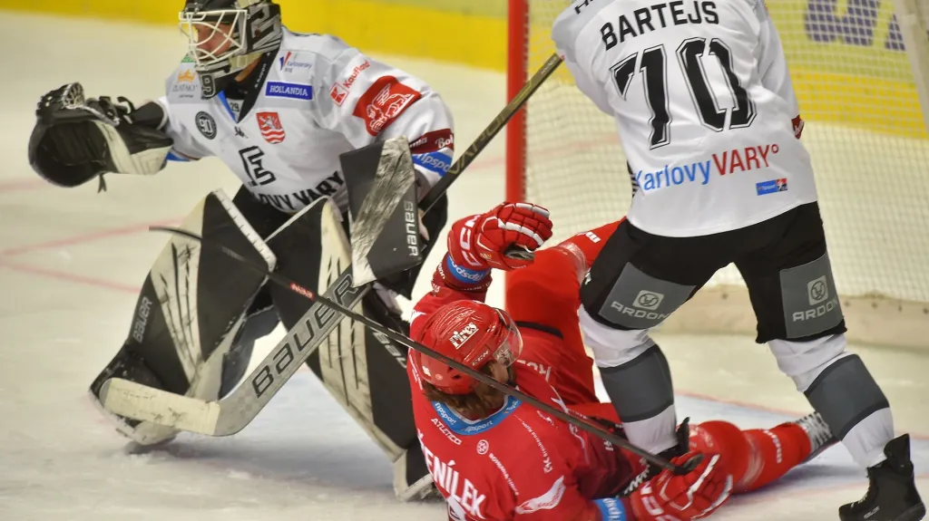 Utkání Karlovy Vary - Třinec