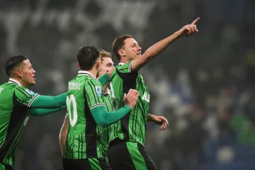 Fotbalisté Sassuola v utkání Serie A