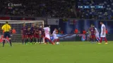 Gól v utkání Barcelona - Sevilla: Banega - 0:1 (3. min.)