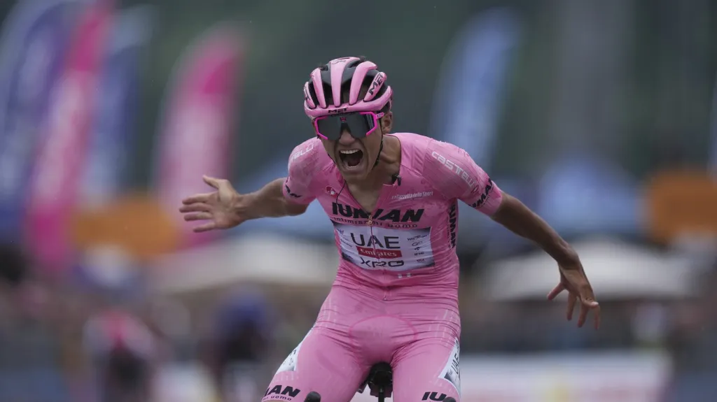 Isaac del Toro slaví etapový triumf