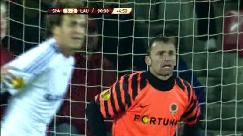 Utkání Sparta - Lausanne