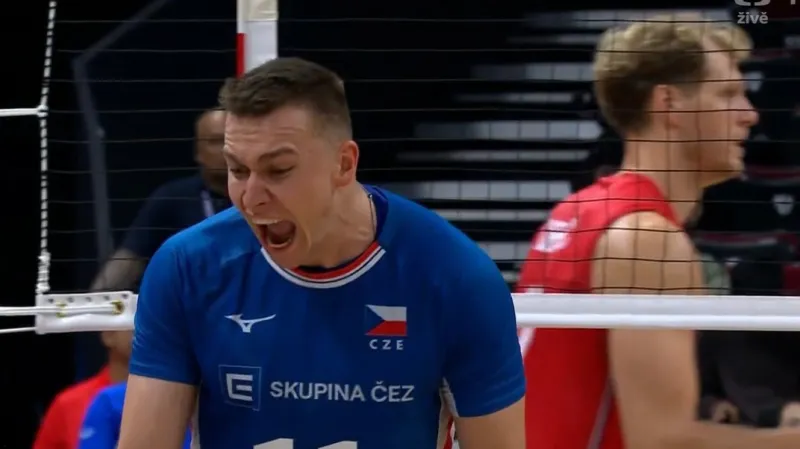 Závěr zápasu Srbsko – Česko