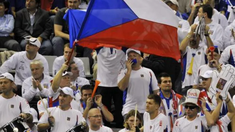 Čeští tenisoví fanoušci