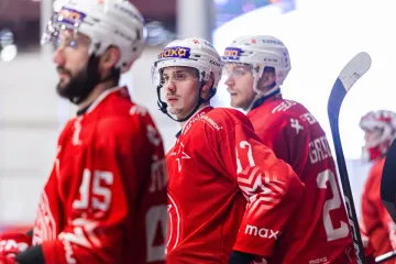 Hokejisté Slavie Praha