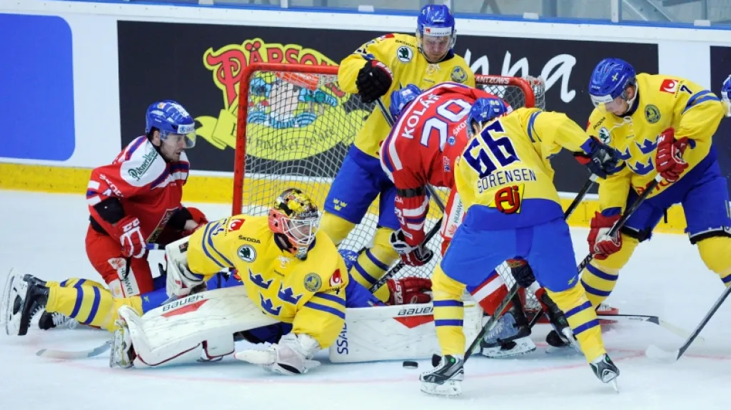 Utkání Švédsko - Česko