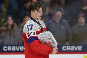 Kapitán juniorské reprezentace Petr Sikora