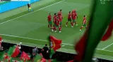 Gól v utkání Portugalsko – Česko: Guedes - 2:0 (38. min.)