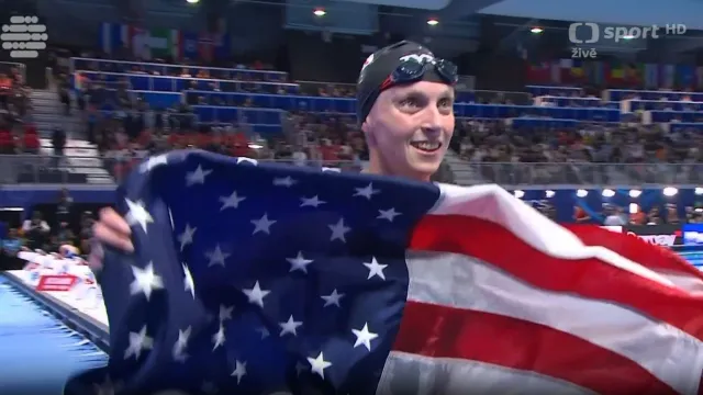 Katie Ledecky získala na patnáctistovce svou 28. medaili