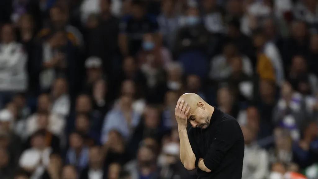 Zklamaný Pep Guardiola
