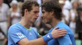 Andy Murray a Rafael Nadal
