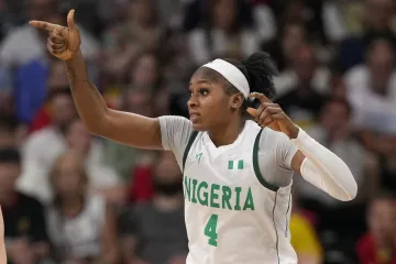 Nigerijská basketbalistka Elizabeth Balogunová