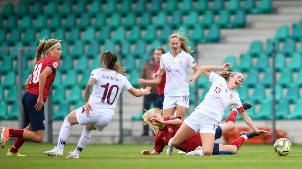 Utkání Česko - Švýcarsko