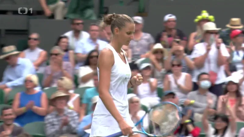 Plíšková poprvé postoupila na Wimbledonu do 3. kola