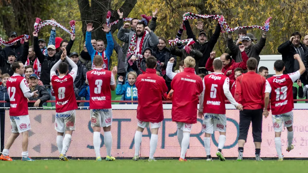Fotbalisté Pardubic