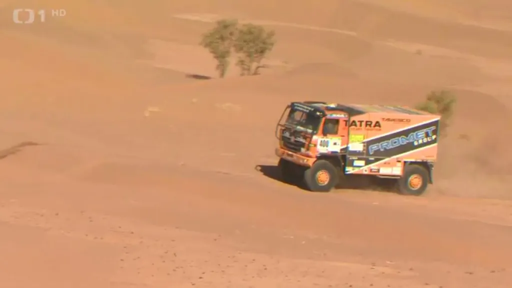 Tomeček se vyšvihl do čela Africa Eco Race