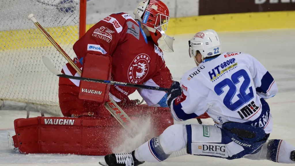 Utkání Kometa Brno - Oceláři Třinec