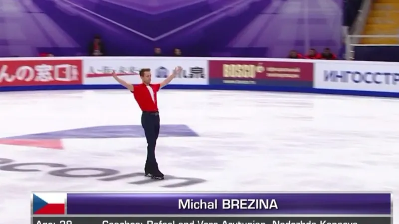 Březinova jízda v krátkém programu