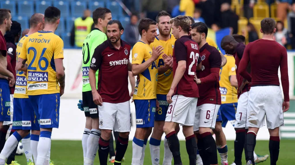 Utkání Teplice - Sparta Praha