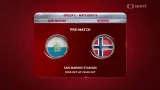 Sestřih utkání San Marino - Norsko