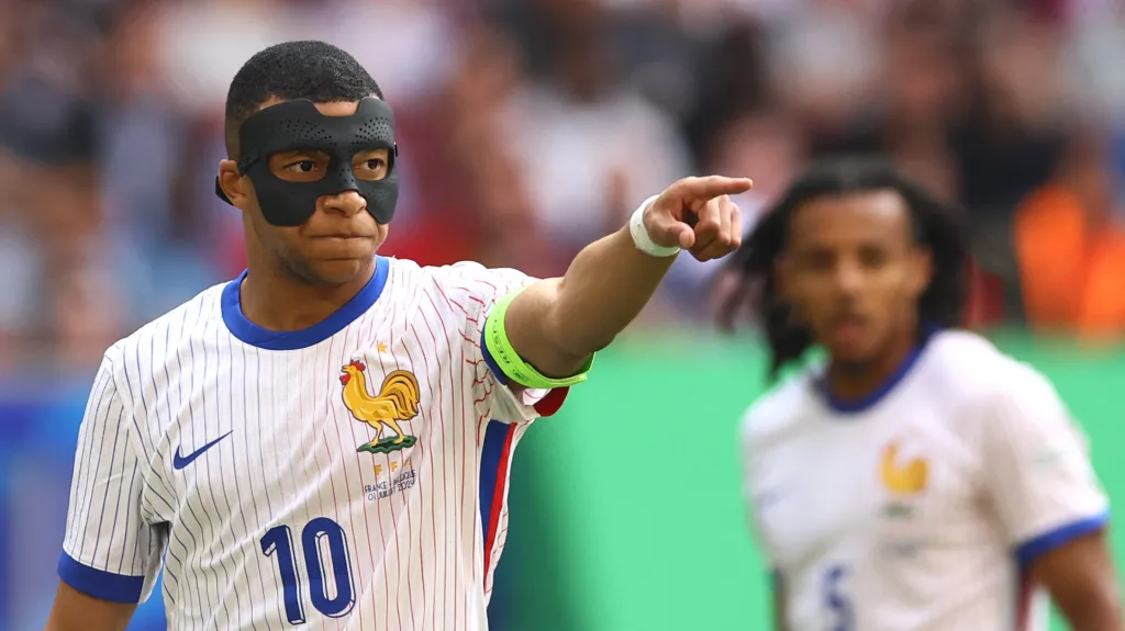 Kylian Mbappé na ME v Německu