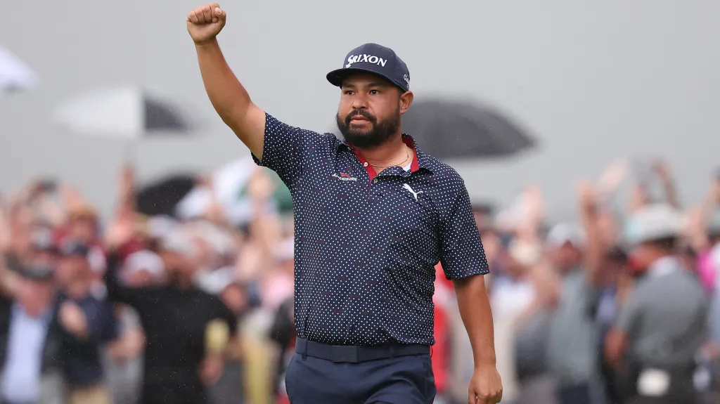 Americký golfista JJ Spaun