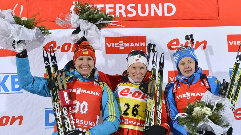 Olga Viluchinová na stupních vítězů