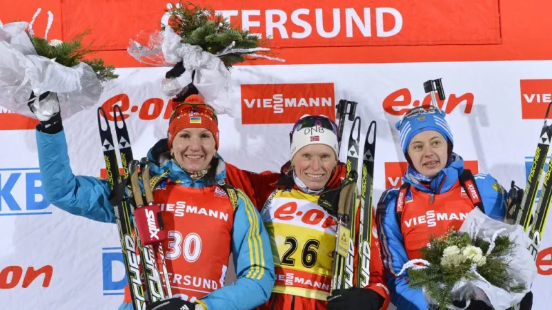 Olga Viluchinová na stupních vítězů