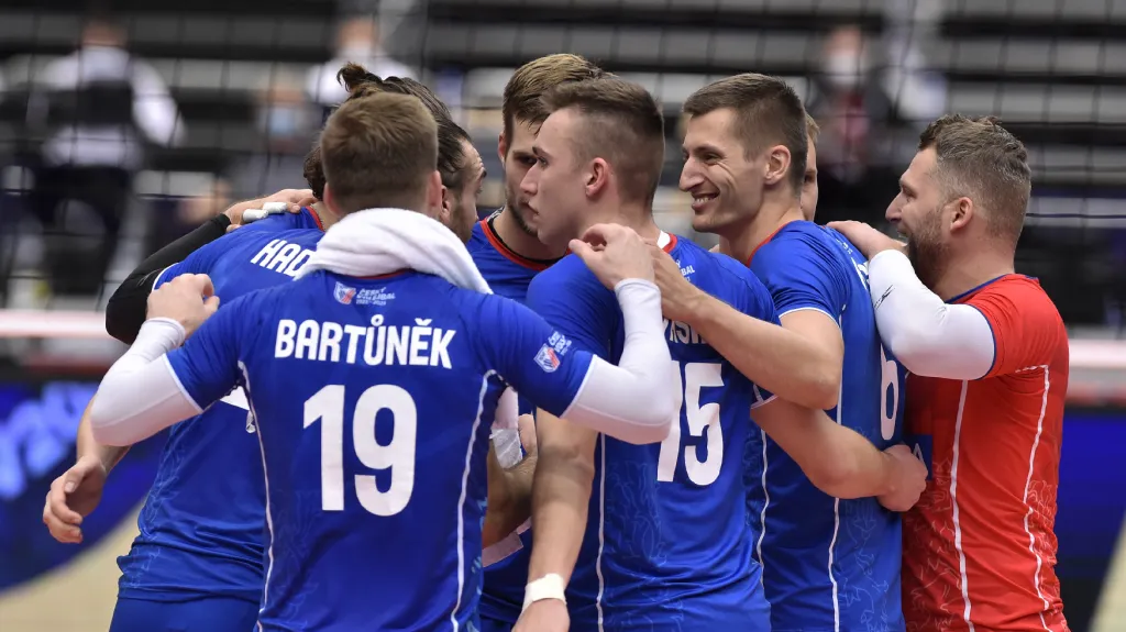 Radost českých volejbalistů