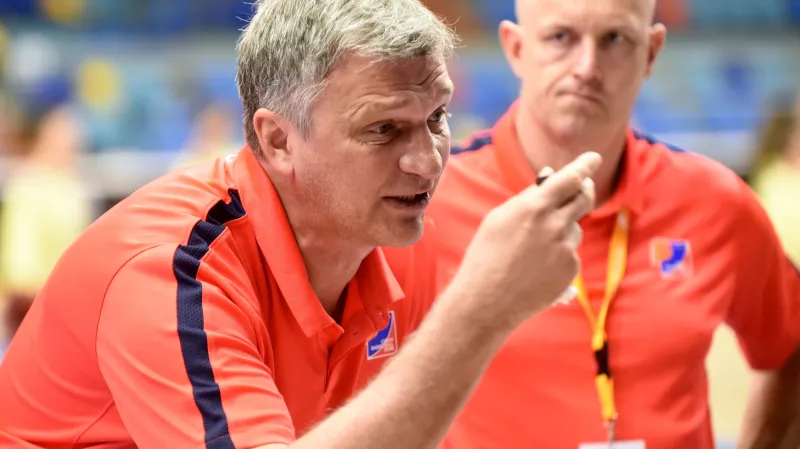 Reprezentační trenér Ivan Beneš