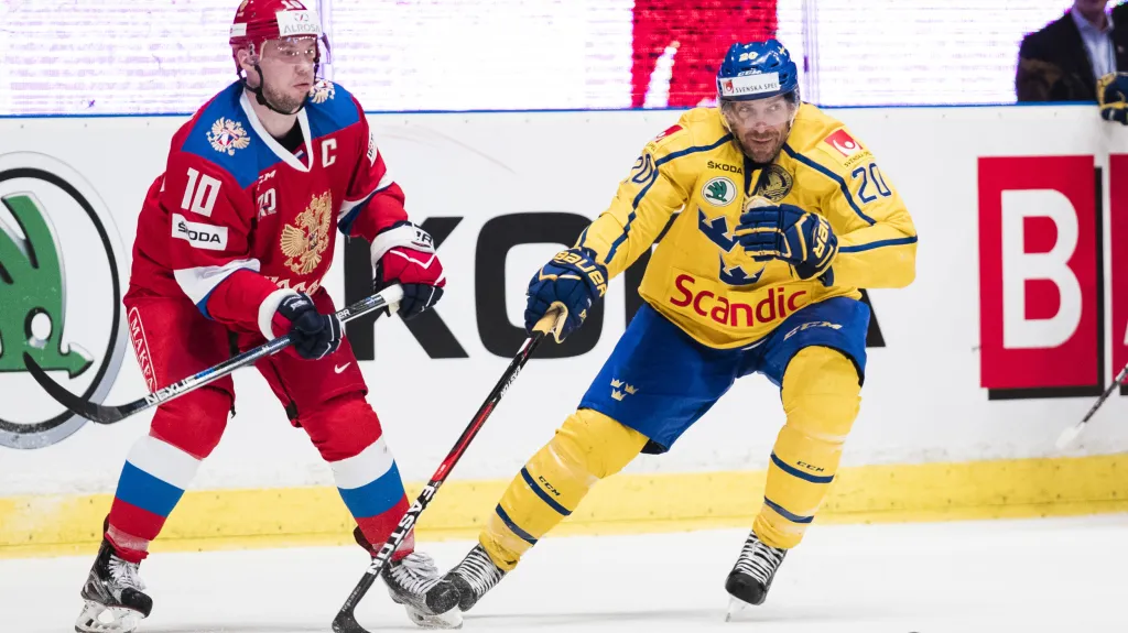 Utkání Švédsko - Rusko
