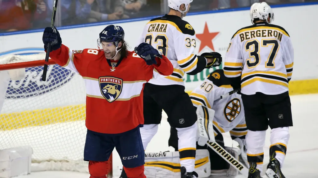 Jaromír Jágr v dresu Floridy