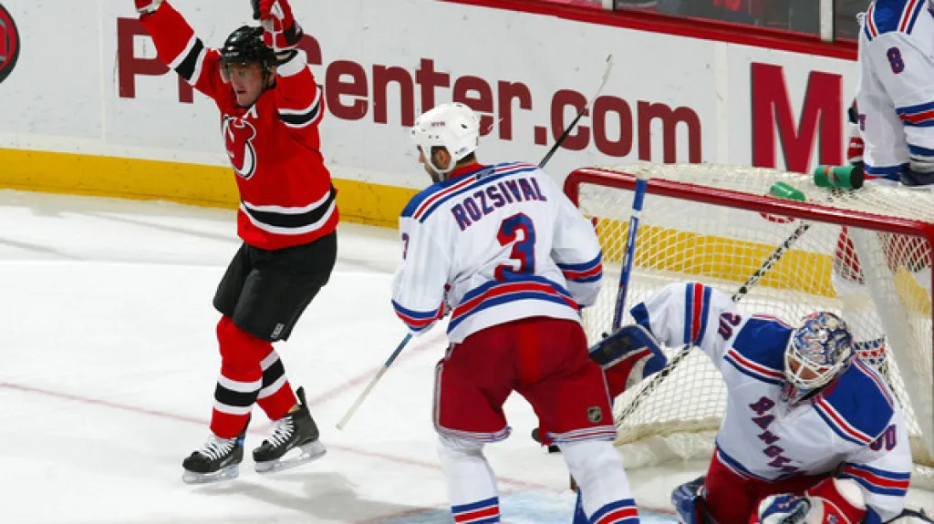 Obránce New Yorku Rangers Michal Rozsíval