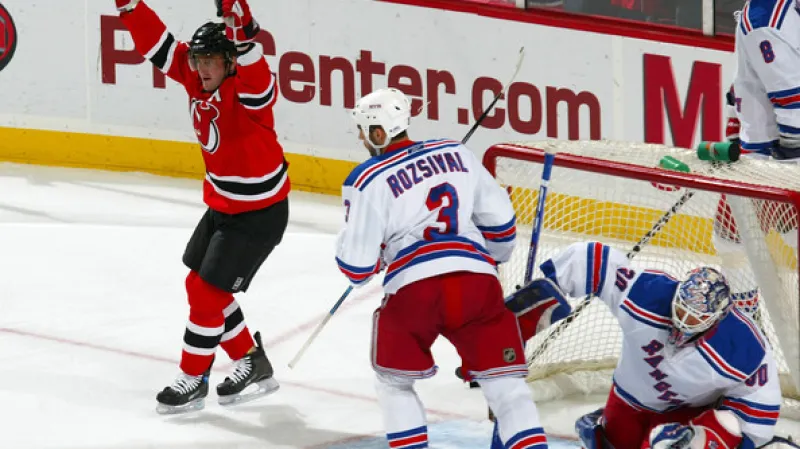 Obránce New Yorku Rangers Michal Rozsíval