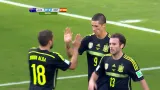 Gól v utkání Austrálie - Španělsko: Torres - 0:2 (69. min.)