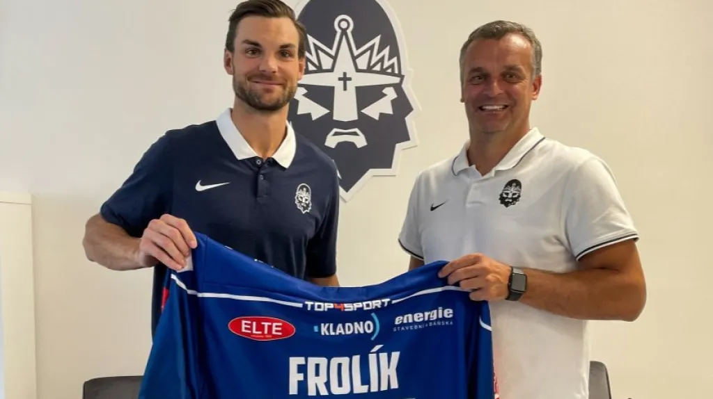 Michael Frolík po podpisu s Kladnem