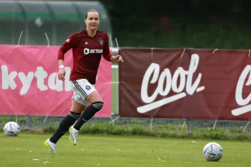 Lucie Martínková v dresu Sparty