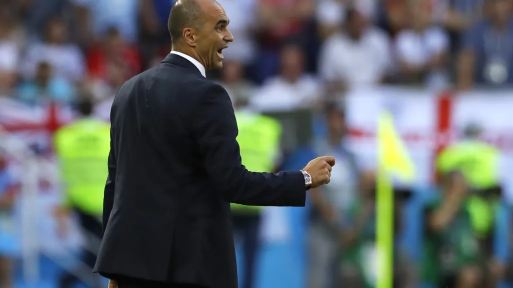 Trenér fotbalistů Belgie Roberto Martínez