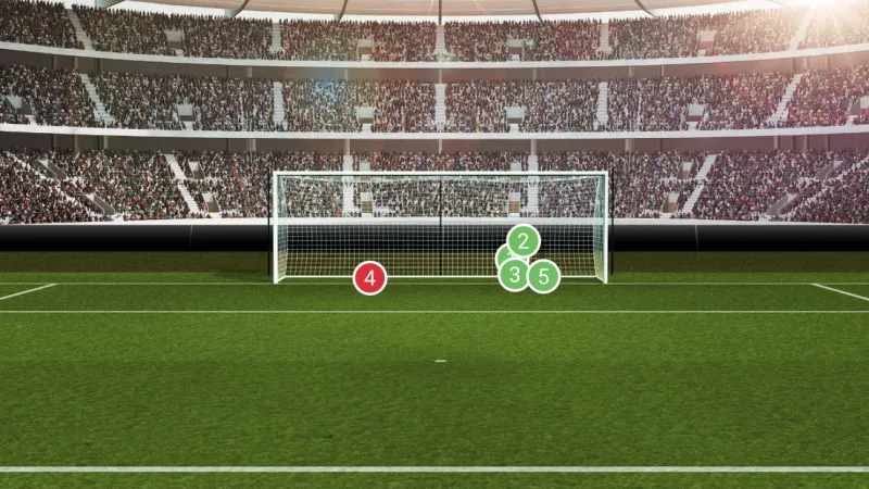 Přehled posledních pěti penalt Artema Dovbyka z Ukrajiny před utkáním s Českem