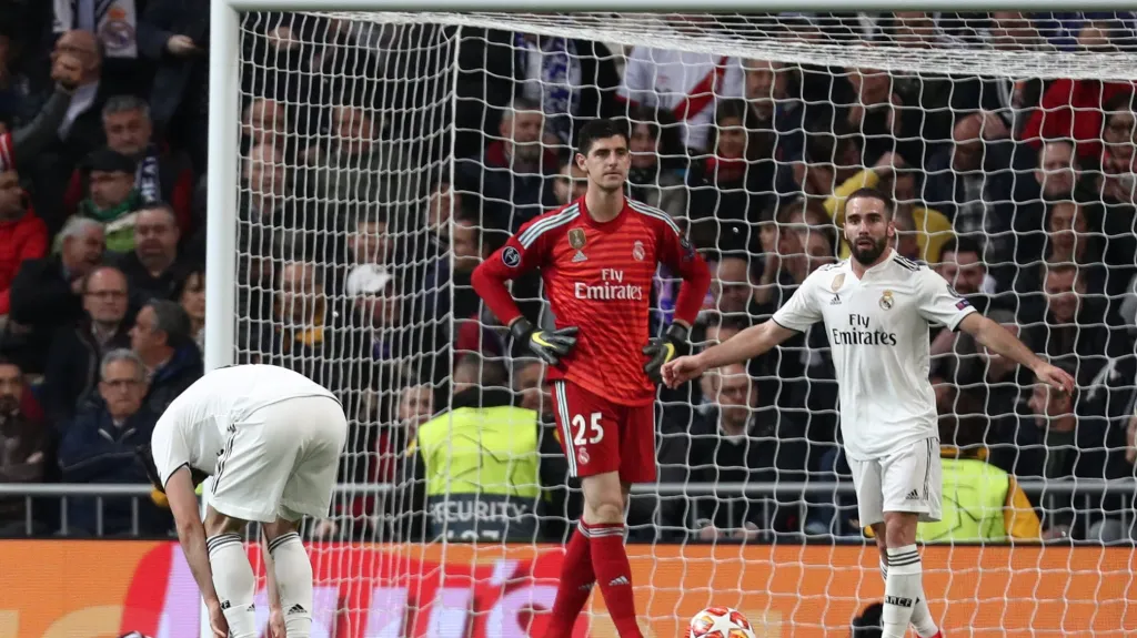 Zklamaní fotbalisté Realu Madrid