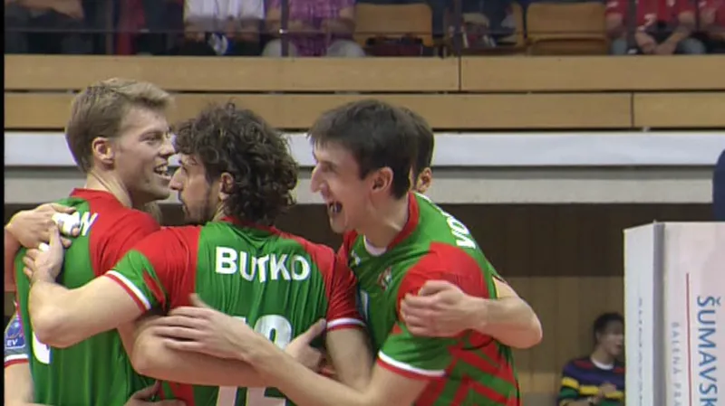 Sestřih utkání Č. Budějovice - Novosibirsk