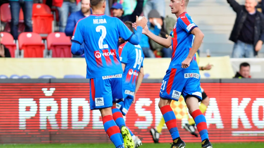 Radost plzeňských hráčů