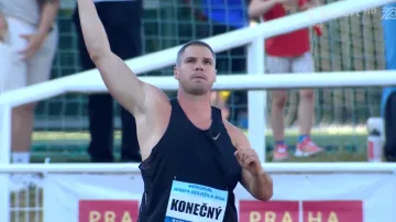 Martin Konečný si zlepšil osobní rekord