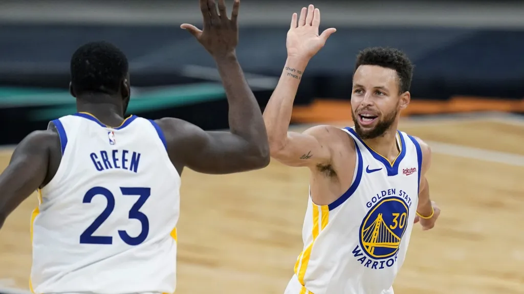 Stephen Curry a Draymond Green z Golden State