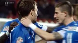 Gól v utkání Slavia - Liberec: Rabušic - 0:1 (10. min.)